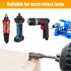 Begpoee 6 Piece Rasp Set Carbide Rotary, Carbide Rotary File