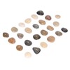 25pcs Rune Stones Set Good Luck Eliminate Negativity Lightweight Divination