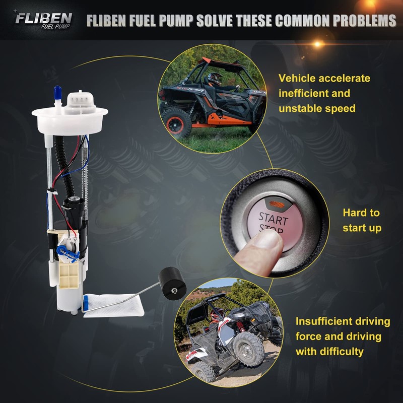 2204852 Fuel Pump Assembly Compatible with Polaris Ranger 900 Crew/Crew