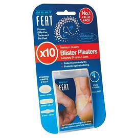 Neat Feat Blister Plasters, 10 Strips