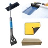 3 In 1 Extendable Ice Scraper Snow Brush, with Drying