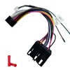 Aftermarket Radio Wiring Adapter Compatible with Hyundai 2008-2012/Kia 2009-2013, 16Pin
