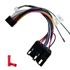 Aftermarket Radio Wiring Adapter Compatible with Hyundai 2008-2012/Kia 2009-2013, 16Pin Android Car Stereo Harness with 4Pin Adapter SWC Reverse, Fits for Santa Fe Sonata Soul Rio Optima