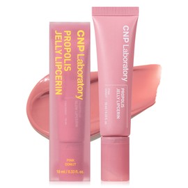 CNP Tea & Park Propolis Jelly Lip Serin, Pink Donut, 10ml, 1 Piece / CNP차앤박 프로폴리스 젤리 립세린, 핑크도넛, 10ml, 1개