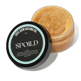 Spoild Batana Organic Hair Oil,100% Raw Pure Batana Oil,Dr. Sebi Approved Hair Growth Oil for Men & Women