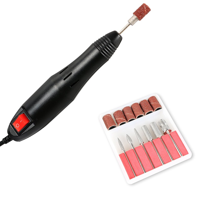 SunJas Electric Nail Cutter, Electric Nail File Set 20000 rpm