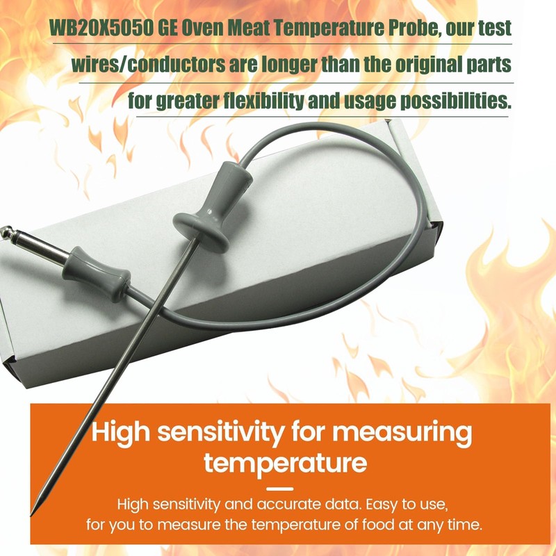 GE WB20T10024 Oven Meat Probe for WB20T10024 WB20X5050 Cafe Oven