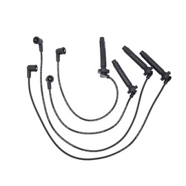 SOA430Q124 Juego de cables de bujía de encendido de 4 piezas Compatible con Subaru Forester 2005-2010 H4 2.5L, Impreza 2008-2011 H4 2.0L, Impreza 2005