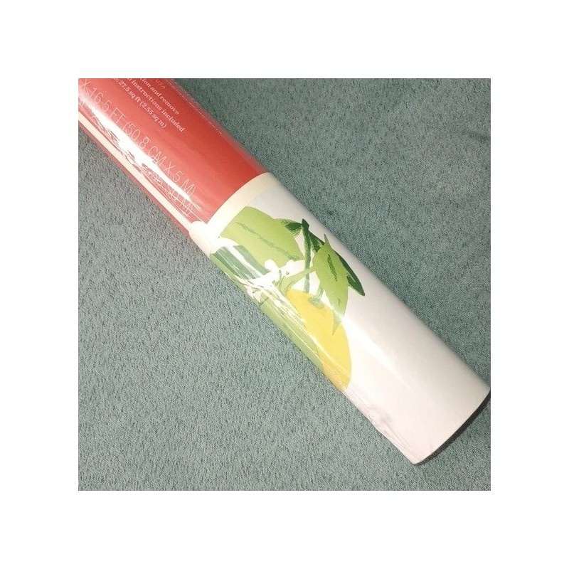 Opalhouse Wallpaper Lemons 2 Rolls Removable Vinyl Peel Stick 27.5