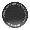 MHW-3BOMBER 53.35mm Espresso Puck Screen, 0.2mm Ultra-Thin Titanium Coated Reusable