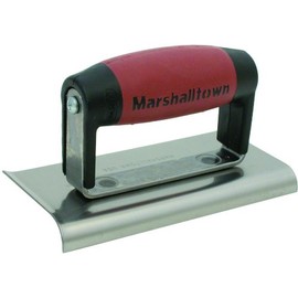 Concrete Edger 6 X 3 1 Curved/1 Straight End 3/8R 1/2 Handle
