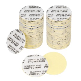 PATIKIL 23 mm Schaumstoff-Deckeleinlage, 120 Stück, selbstklebend, rund, PS, druckempfindliche Dichtungen, widerstandsfähiger Manipulator für Kunststoff, Glas, Flaschenverschluss, Konserven