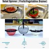 Pro Home Salad Spinner Lettuce Spinner Large Salad Dryer Washer