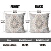 XPHZZL Pack of 2 Soft Decorative Cushion Covers 45 x