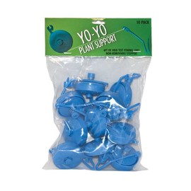 Yo-Yo Plant Supports Blue 6ft Line Gentle Stem Support (Pack of 10)