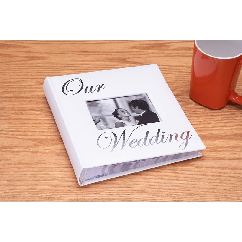 OUR WEDDING album by Malden holds 160 photos - 4x6