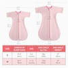 Easy Transition Baby Sleep Sack with Sleeves Soft Cotton Warm