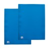 OXFORD 2 x A4 Blue Polypropylene Display Folders for 200