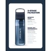 LifeStraw Go 2.0 Water Filter Bottle 650ml, Laguna Teal