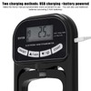 265 Lbs/120Kgs Digitaler Handkraftmessgerät, Hand Dynamometer mit LCD-Display, Elektronischer Griffkraftmessgerät,