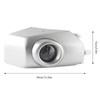 Front Bumper Fog Lights 3000K Clear Lens Fog Lamps for