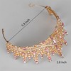 FIRCRE Tiaras and Crowns for Women Crystal Princess Tiaras Rhinestone