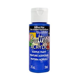 DecoArt Acrylic Paint, Brilliant Blue, 59ml
