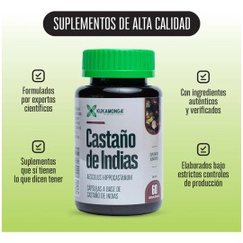 Circulación Y Várices | Apoyo Desintoxicante | 60 Cápsulas Sin Sabor