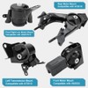 JDMON 4Pcs Engine Motor & Transmission Mount Kit Replacement for