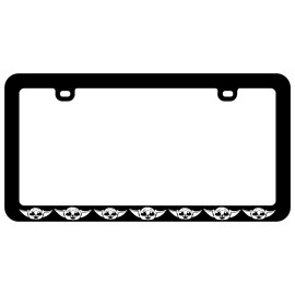 NOSTALGIC TAGS BABY YODA FACE THIS IS THE WAY STAR ASSORTED METAL ALUMINUM LICENSE PLATE FRAME - C