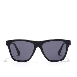 Hawkers One LS Rectangular Sunglasses, Raw Black Polarized, Taglia unica