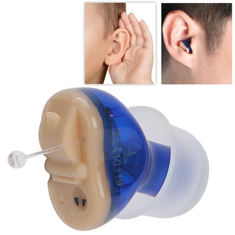 Left Hearing Aid InEar Sound Amplifier Battery Wireless Hearing Enhancer