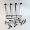 4 Bottle Liquor Dispenser, Wall Mounted Spirit Drinks Stand Optic,