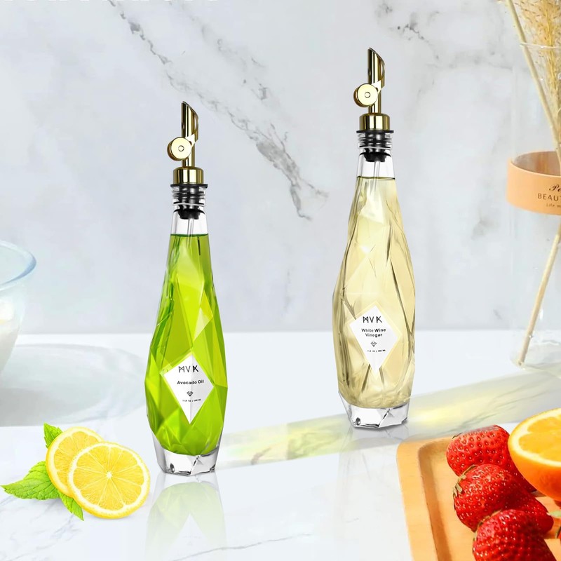 MUVEKA Olive Oil Dispenser Bottle for Kitchen