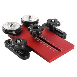 Sarini Woodworking Bearing Wheel Presser Bearing Roller Feather Board Table Saw Flip Roller Feather Board For Table Saw Router Table Saw Clamp Guide