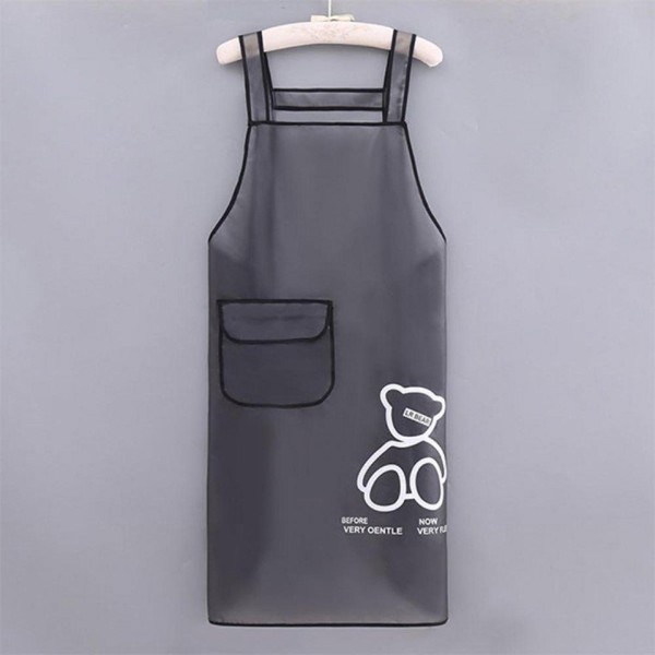 Urethane apron, black L art apron, waterproof apron, multi-purpose apron,