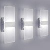LED Wall Sconce Modern Wall Light Lamps 12W Cool White
