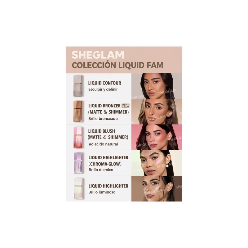 SHEGLAM Sun Sculpt Contorno Líquido 5.2ML - Warm Honey