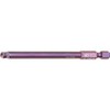 PB SWISS TOOLS 1/4HEX E6 Series Long Bit with Ball Point for 0.2 inch (5 mm) Hex Hole E6L.212/5
