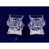 Michael C. Fina Fifth Avenue 24% Lead Crystal Candle Holders