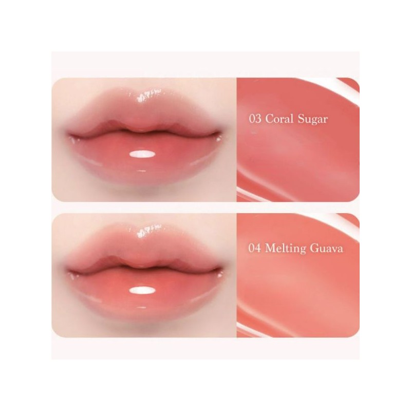 DASIQUE Juicy Dewy Glow Tint 4g*2colors, Color1#$%Color2:13 Mixing Cherry-01 Peach