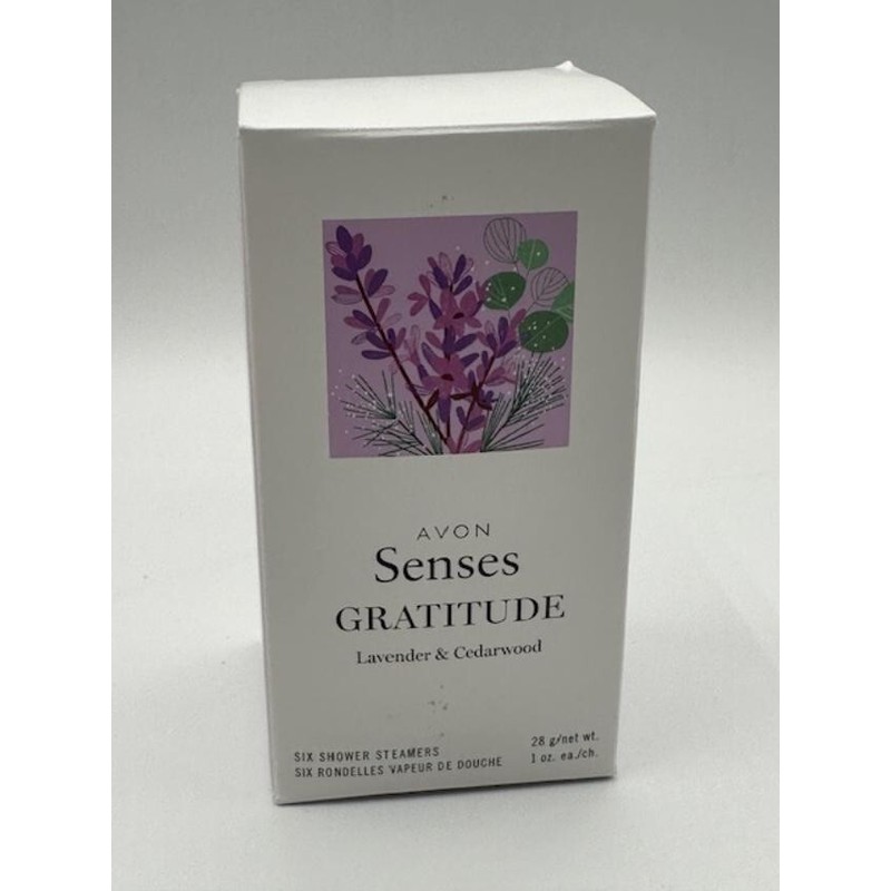 Avon Senses Gratitude Lavender & Cedarwood Shower Steamers
