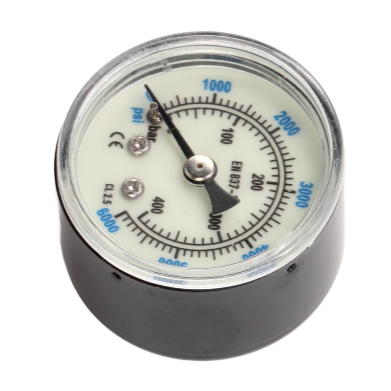 6000 Psi CO2 Pressure Gauge 1/8npt Thread Air Pressure Gauge
