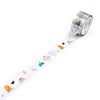 World Craft Jelly KCT20-014 Masking Tape, Sparkly Clear Tape, Rainbow