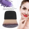 Mini brocha de maquillaje para cabello suave, polvo suelto, brocha