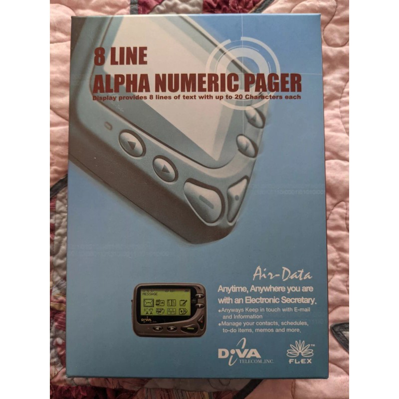Diva Telecom New Diva Telecom Air Data 8 Line Alphanumeric