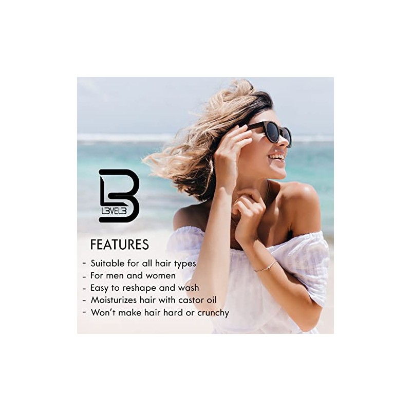 L3 Level 3 Sea Salt Texturizing Spray - Creates Beachy