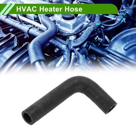 HOPESPANNER No.1626174010 HVAC Heater Hose for Toyota Camry 2.2L 1992-1996 Good Sealing Black Engine Coolant Bypass Hose Rubber 1 Pc