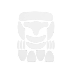 16 Stücke Gesichtsglättungspflaster, Wiederverwendbare Silikon Falten Pads, Weiches und Hautfreundliches Design und Waschbar, für Stirn, Augen, Wangen, Mund und Brust