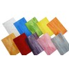 Lanyani（10 Sheets）Variety Stained Glass Sheets 4 x 6 inch Opal